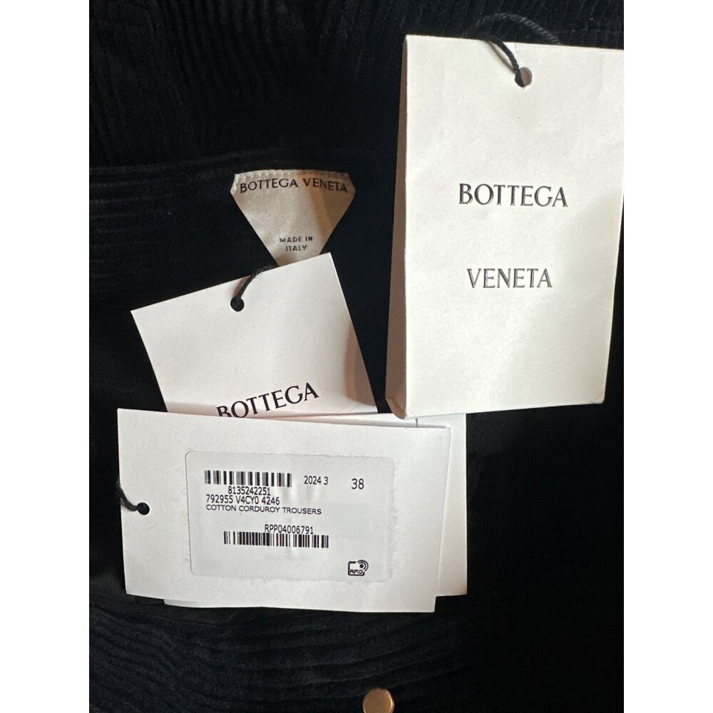 Bottega Veneta Corduroy Pants in Midnight Blue 38 New Womens Trousers - Picture 10 of 17